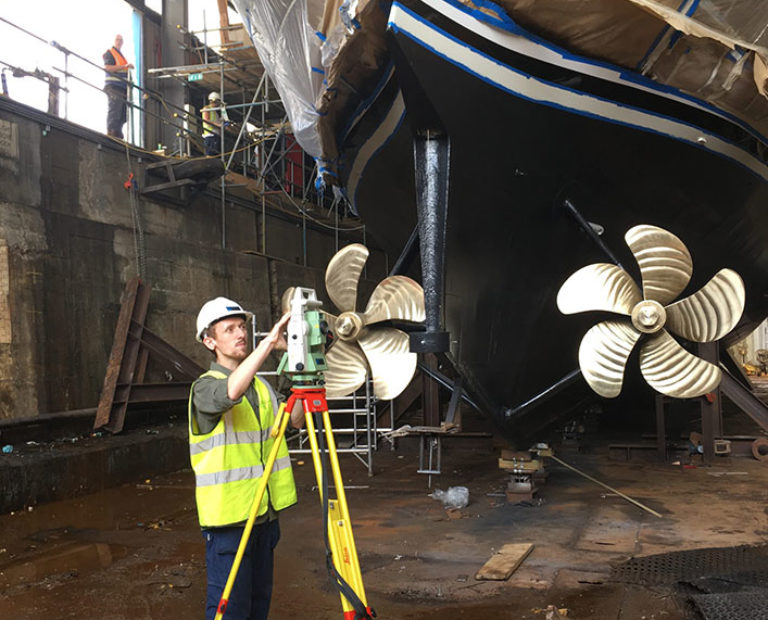 marine vessel engineering surveyors UK